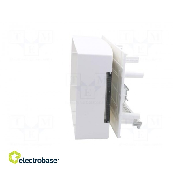 Enclosure: for modular components | IP40 | white | No.of mod: 18 фото 10