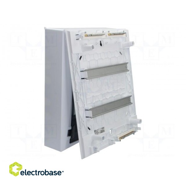 Enclosure: for modular components | IP40 | white | No.of mod: 24 фото 2