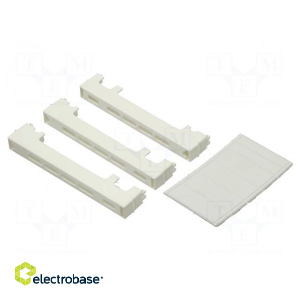 Enclosure: for modular components | IP40 | white | No.of mod: 24 фото 2