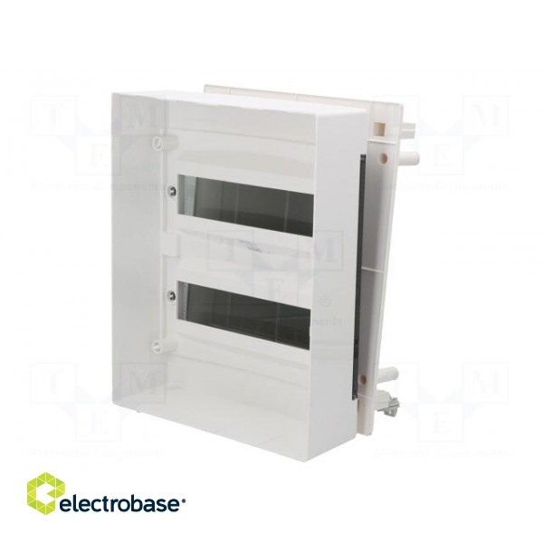 Enclosure: for modular components | IP40 | white | No.of mod: 24 фото 9