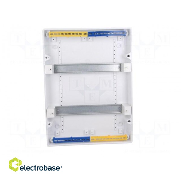 Enclosure: for modular components | IP40 | white | No.of mod: 24 фото 3