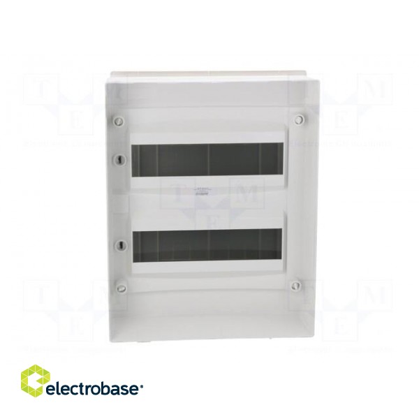 Enclosure: for modular components | IP40 | white | No.of mod: 24 фото 8