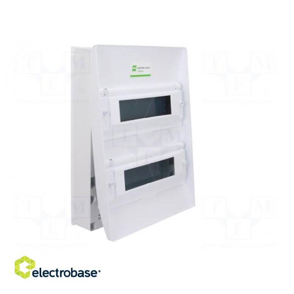 Enclosure: for modular components | IP40 | white | No.of mod: 24 фото 6