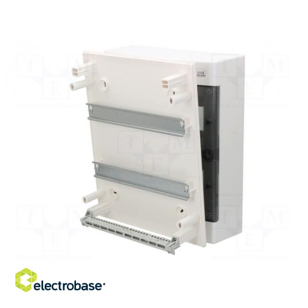 Enclosure: for modular components | IP40 | white | No.of mod: 24 фото 5