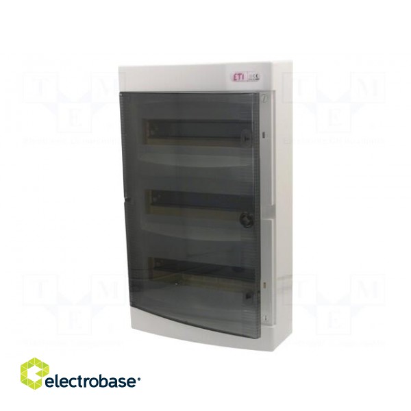Enclosure: for modular components | IP40 | white | No.of mod: 36 image 1