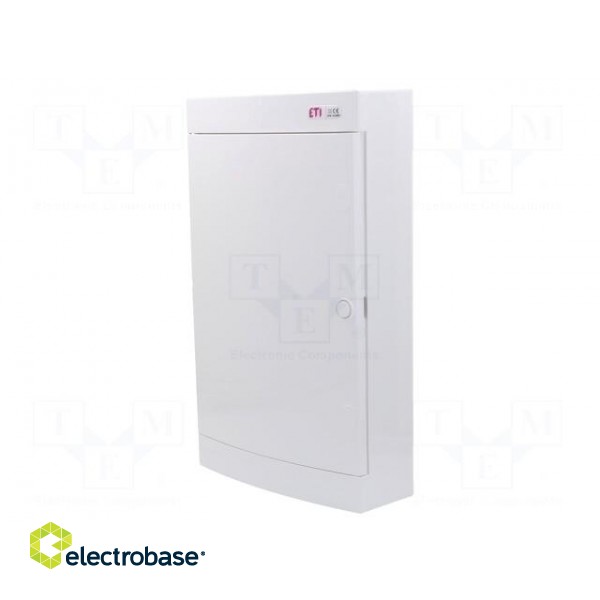Enclosure: for modular components | IP40 | white | No.of mod: 36 фото 1