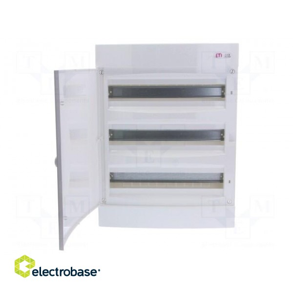 Enclosure: for modular components | IP40 | white | No.of mod: 54 image 2