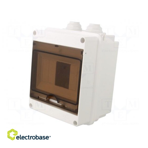 Enclosure: for modular components | IP40 | white | No.of mod: 6 фото 1
