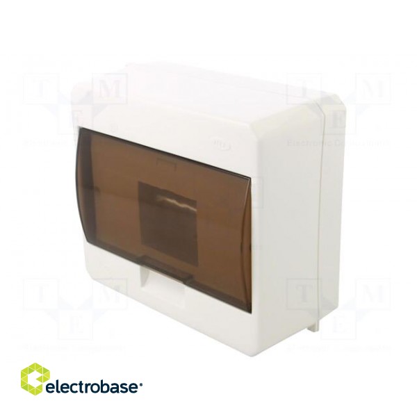 Enclosure: for modular components | IP40 | white | No.of mod: 7 image 1