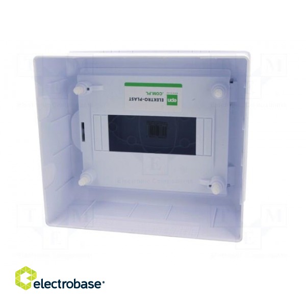 Enclosure: for modular components | IP40 | white | No.of mod: 8 | 400V фото 7