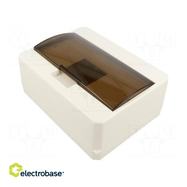 Enclosure: for modular components | IP40 | white | No.of mod: 9 фото 1