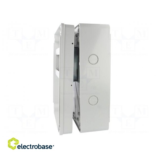 Enclosure: for modular components | IP65 | light grey | ABS + PC фото 10