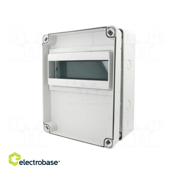 Enclosure: for modular components | IP65 | light grey | ABS + PC image 9