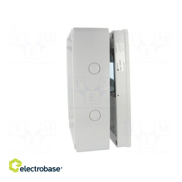 Enclosure: for modular components | IP65 | light grey | ABS + PC фото 6