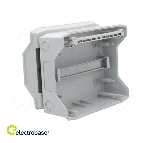 Enclosure: for modular components | IP65 | light grey | Series: ECH image 3