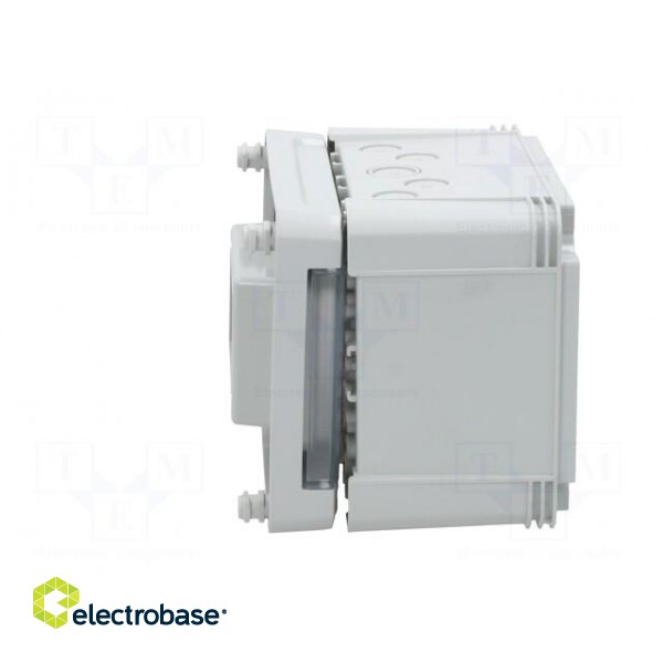 Enclosure: for modular components | IP66 | wall mount | light grey image 10