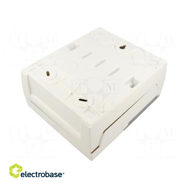 Enclosure: for modular components | white | No.of mod: 8 фото 2