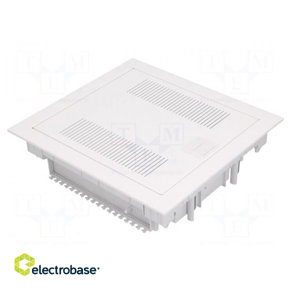 Enclosure: multimedia | IP30 | Mounting: plaster embedded | white фото 1