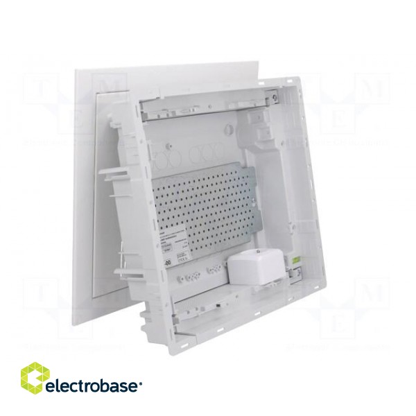 Enclosure: multimedia | IP30 | Mounting: plaster embedded | white фото 2