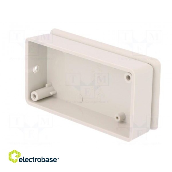 Enclosure: for remote controller | X: 40mm | Y: 80mm | Z: 20mm | ABS фото 4