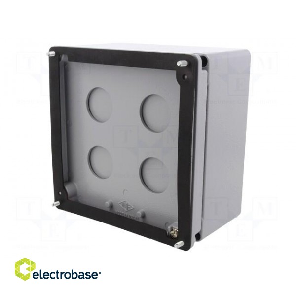 Enclosure: for remote controller | IP65 | X: 152mm | Y: 152mm | Z: 86mm фото 9