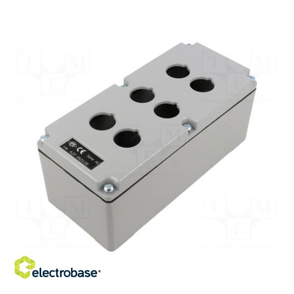 Enclosure: for remote controller | IP65 | X: 92mm | Y: 205mm | Z: 86mm paveikslėlis 1