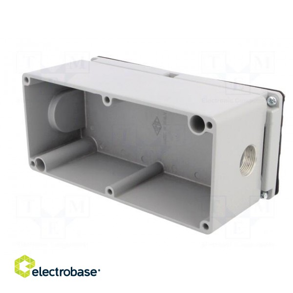 Enclosure: for remote controller | IP65 | X: 92mm | Y: 205mm | Z: 86mm paveikslėlis 5