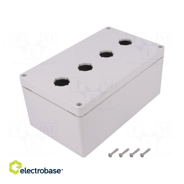 Enclosure: for remote controller | X: 120mm | Y: 200mm | Z: 90mm | IP66 paveikslėlis 1