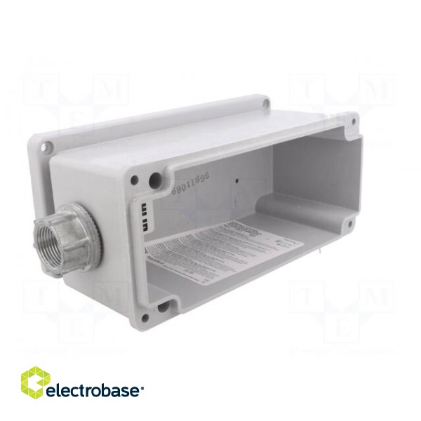 Enclosure: for remote controller | IP66 | X: 97mm | Y: 226mm | Z: 99mm image 3
