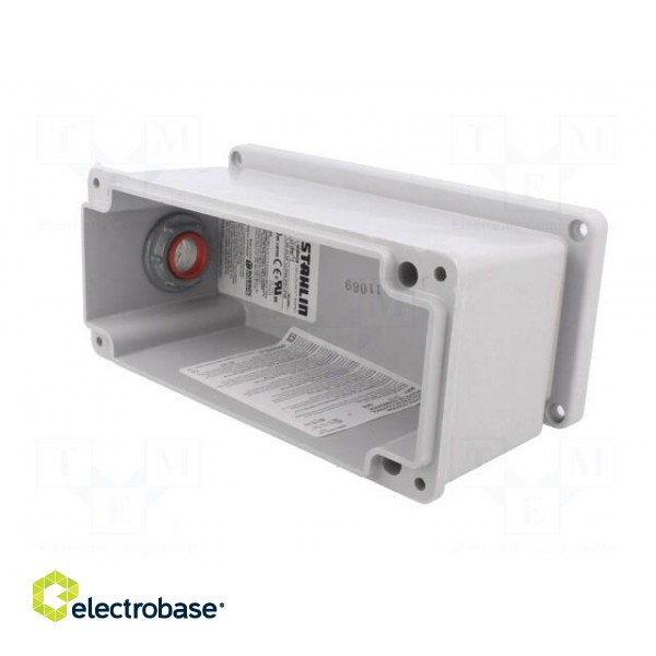 Enclosure: for remote controller | IP66 | X: 97mm | Y: 226mm | Z: 99mm paveikslėlis 5