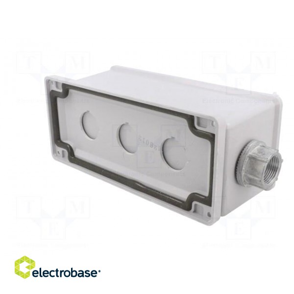 Enclosure: for remote controller | IP66 | X: 97mm | Y: 226mm | Z: 99mm paveikslėlis 9