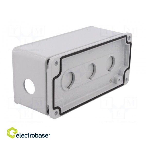 Enclosure: for remote controller | X: 80mm | Y: 170mm | Z: 73mm | grey paveikslėlis 2