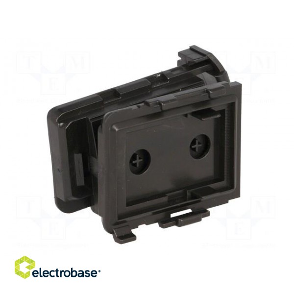 Enclosure: for remote controller | plastic | black | Opel Corsa image 3