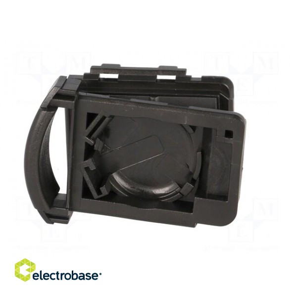 Enclosure: for remote controller | plastic | black | Opel Corsa фото 8