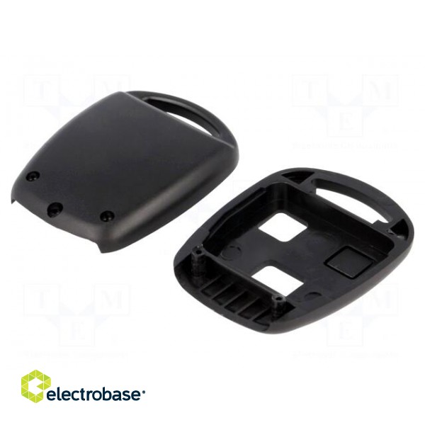 Enclosure: for remote controller | plastic | black | Toyota image 2