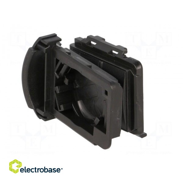 Enclosure: for remote controller | plastic | black | Opel Corsa image 9