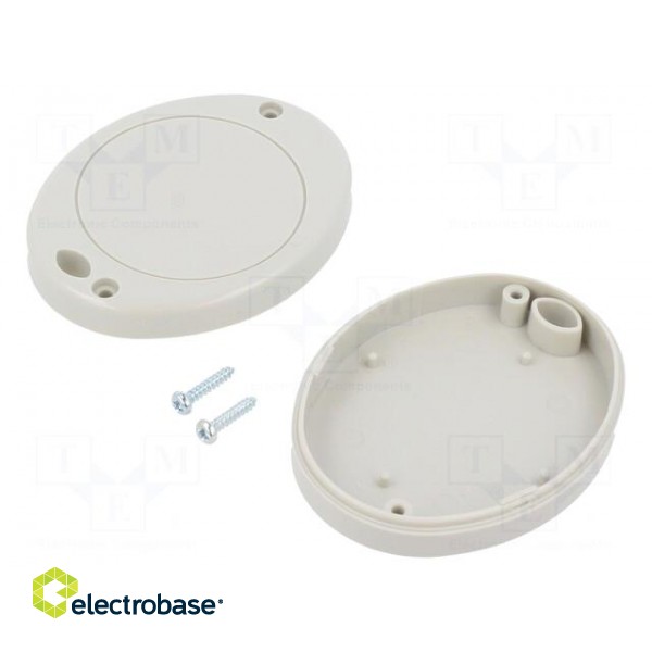 Enclosure: for remote controller | UL94HB | X: 43mm | Y: 55mm