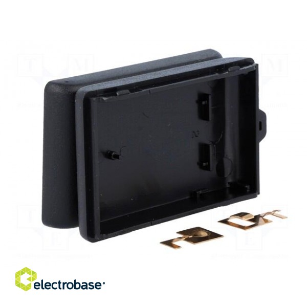 Enclosure: for remote controller | X: 56mm | Y: 36mm | Z: 16mm | ABS paveikslėlis 2