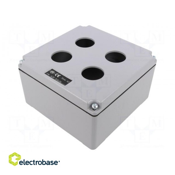 Enclosure: for remote controller | IP65 | X: 152mm | Y: 152mm | Z: 86mm paveikslėlis 1