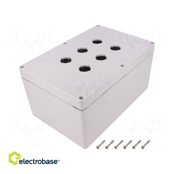 Enclosure: for remote controller | X: 160mm | Y: 240mm | Z: 90mm | IP66 paveikslėlis 1