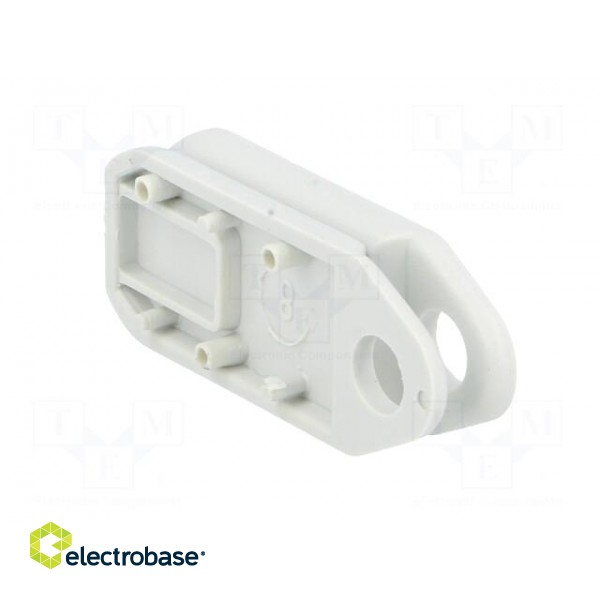 Enclosure: for remote controller | X: 16mm | Y: 40mm | Z: 8mm | ABS | grey image 8