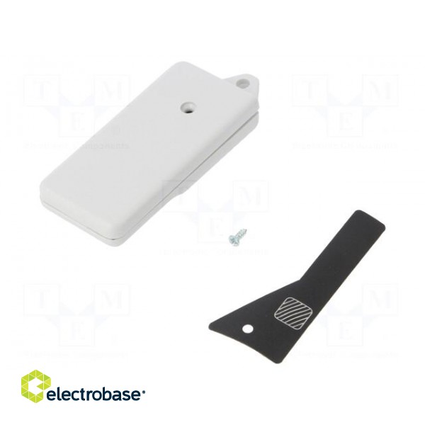 Enclosure: for remote controller | X: 29mm | Y: 62mm | Z: 10mm | ABS фото 2