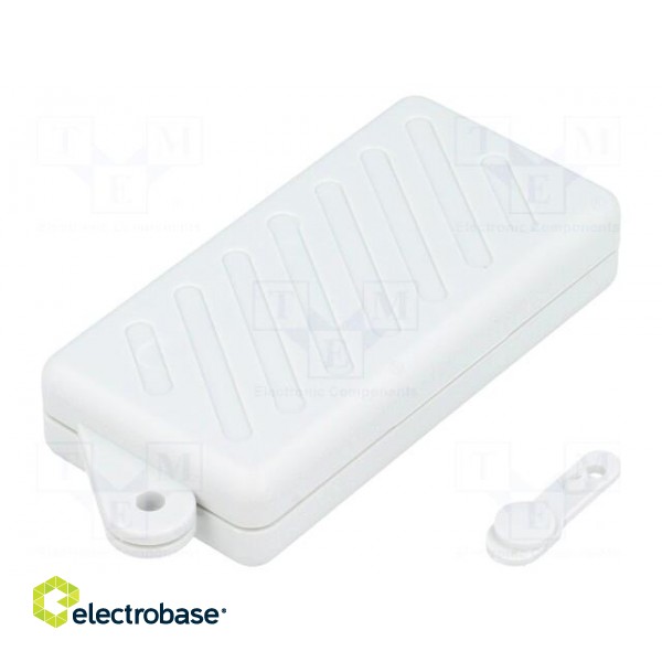 Enclosure: for remote controller | X: 30mm | Y: 68mm | Z: 12mm | ABS image 1
