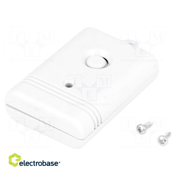 Enclosure: for remote controller | X: 36mm | Y: 51mm | Z: 14mm | ABS image 1