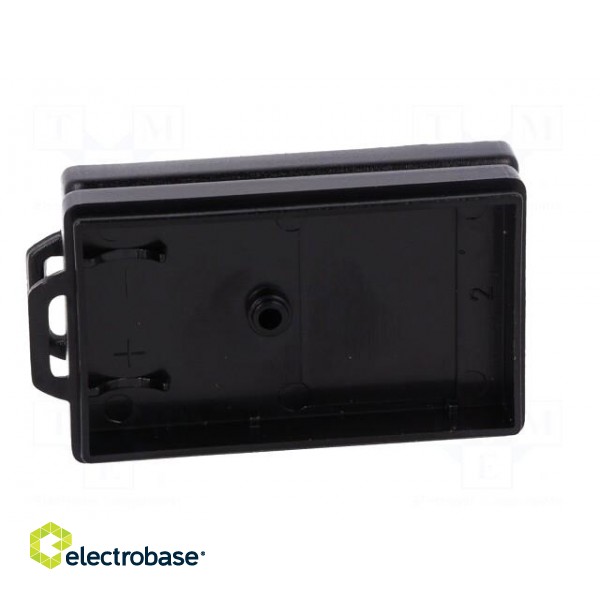 Enclosure: for remote controller | X: 37mm | Y: 61mm | Z: 15mm | black фото 3