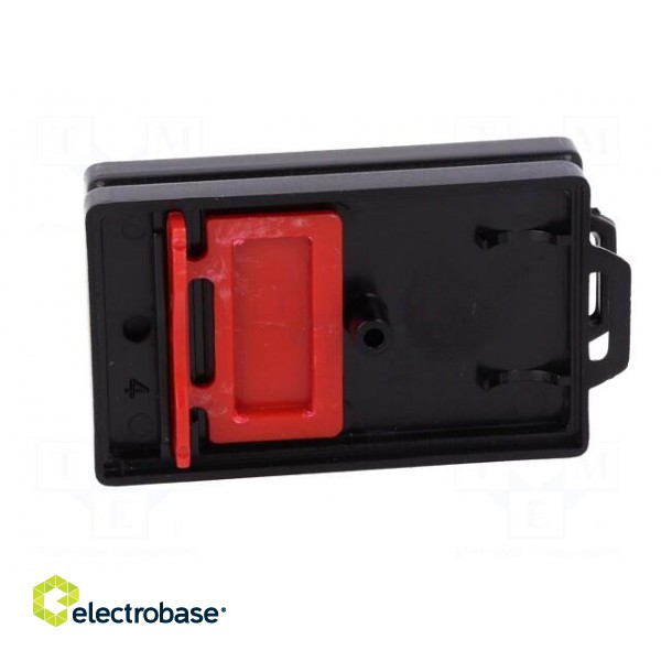 Enclosure: for remote controller | X: 37mm | Y: 61mm | Z: 15mm | black image 7