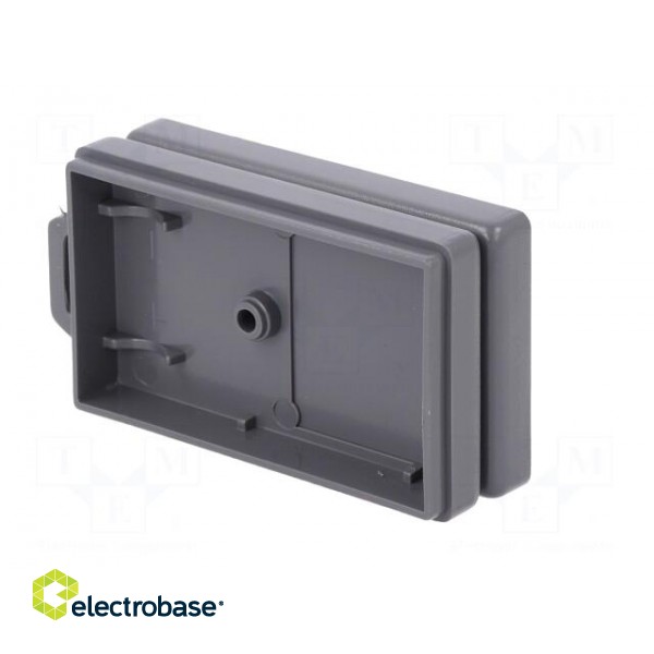 Enclosure: for remote controller | X: 37mm | Y: 61mm | Z: 15mm | grey paveikslėlis 4
