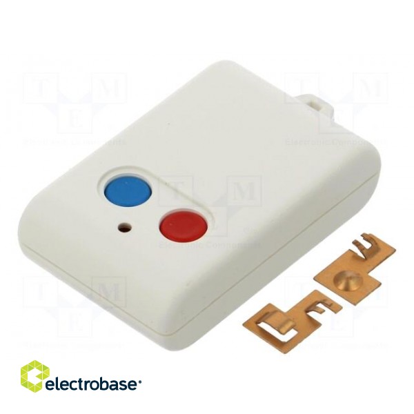 Enclosure: for remote controller | X: 37mm | Y: 61mm | Z: 16mm image 1