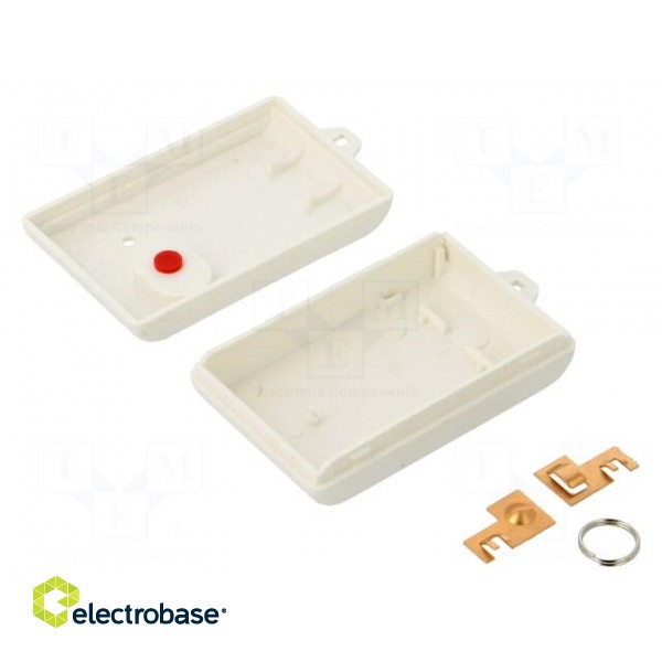 Enclosure: for remote controller | X: 37mm | Y: 61mm | Z: 16mm image 2