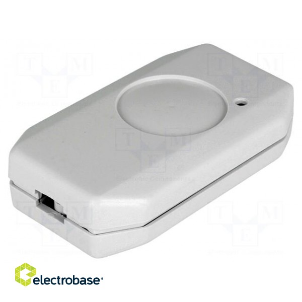 Enclosure: for remote controller | X: 38mm | Y: 65mm | Z: 16mm | ABS image 1